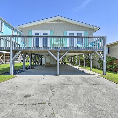 Oak Island Beach Abode With Deck Walk To Shore! Extérieur photo