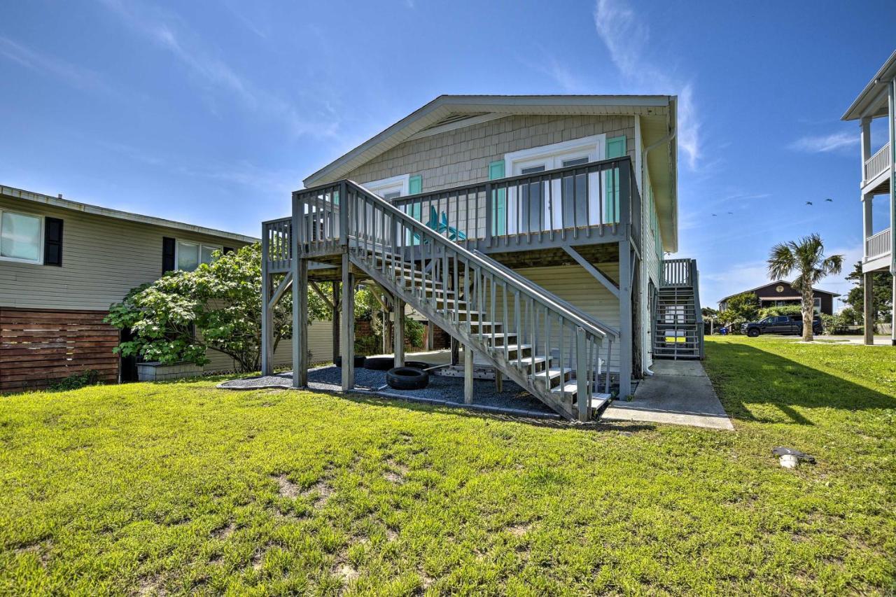 Oak Island Beach Abode With Deck Walk To Shore! Extérieur photo